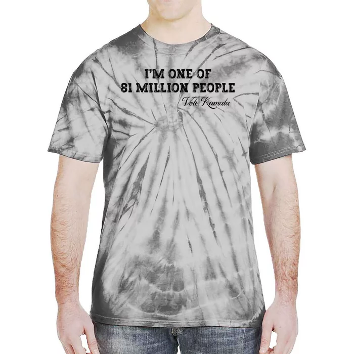 Fired By 81 Million People Kamala Harris Walz 2024 Tie-Dye T-Shirt