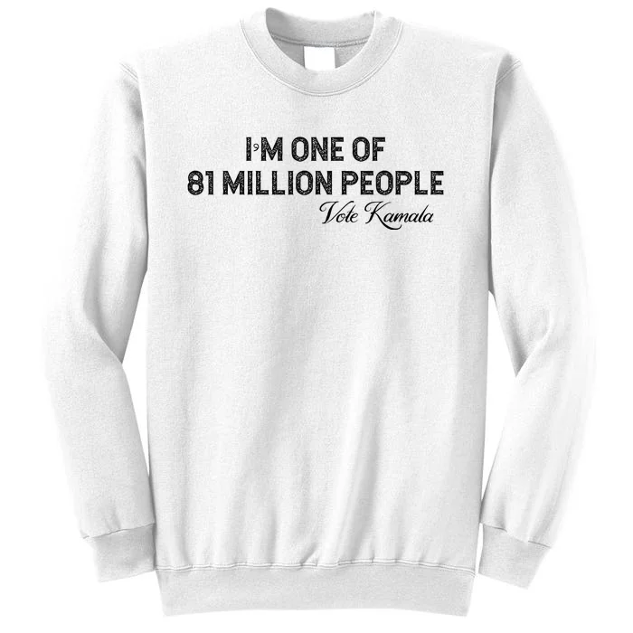 Fired By 81 Million People Kamala Harris Walz 2024 Sweatshirt