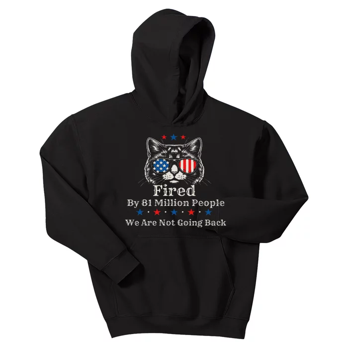 Fired By 81 Million People 2024 For President Usa Kids Hoodie