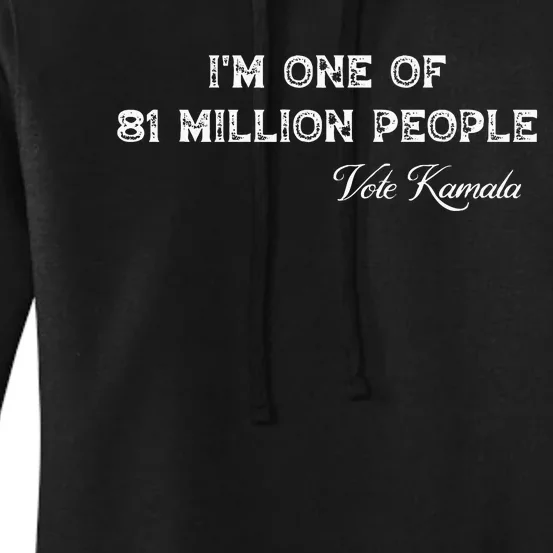 Fired By 81 Million People Kamala Harris Walz 2024 Women's Pullover Hoodie