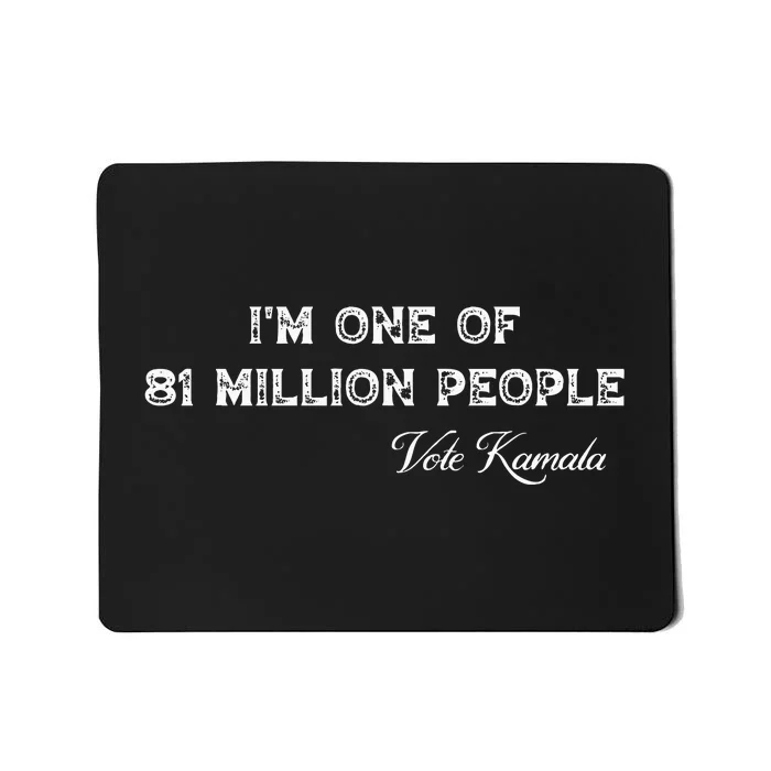 Fired By 81 Million People Kamala Harris Walz 2024 Mousepad