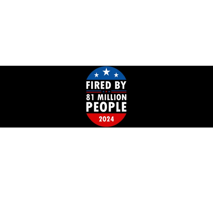 Fired By 81 Million People Harris Walz Waltz 2024 Cat Ladies Bumper Sticker