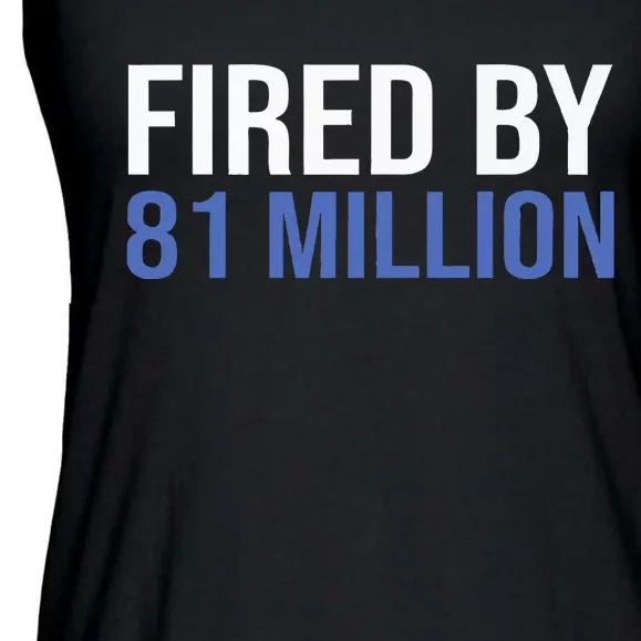 Fired By 81 Million People Kamala Harris Debate 2024 Ladies Essential Flowy Tank