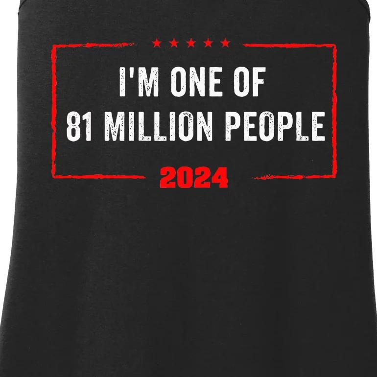 Fired By 81 Million People Kamala Harris 2024 Ladies Essential Tank