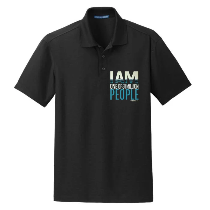 Fired By 81 Million People Kamala Harris Walz 2024 Dry Zone Grid Performance Polo