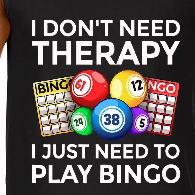 Funny Bingo Art For Casino Gambling Bingo Lovers Comfort Colors® Tank Top