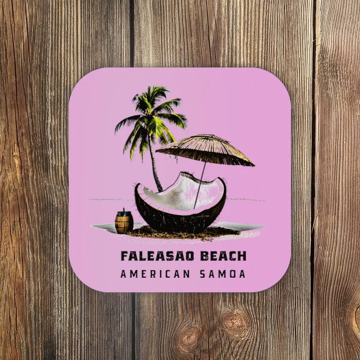 Faleasao Beach American Samoa Coaster