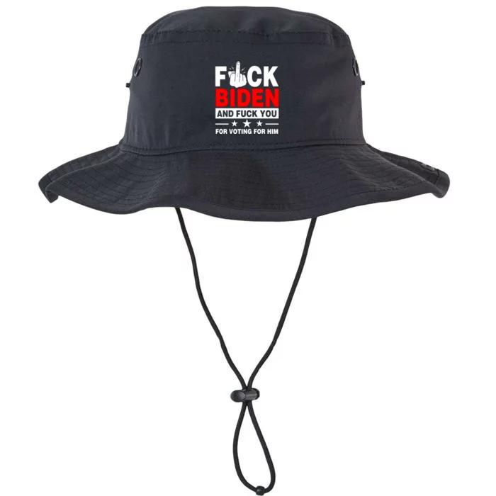 Fuck Biden And You For Voting For Him Political Legacy Cool Fit Booney Bucket Hat