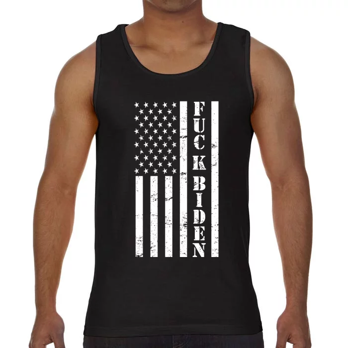 Fuck Biden American Flag Comfort Colors® Tank Top