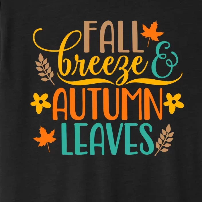 Fall Breeze Autumn Leaves ChromaSoft Performance T-Shirt