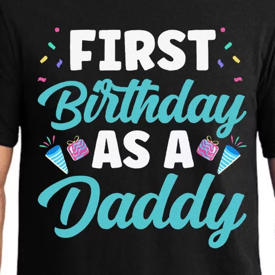 First Birthday As A Daddy Party Dad Father Papa Fathers Day Pajama Set