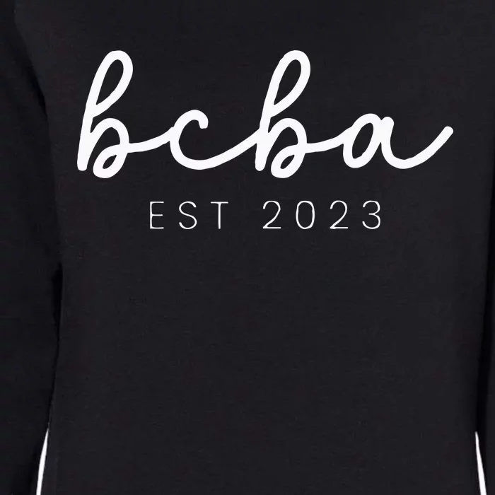 Future Behavior Analyst Bcba In Progress Training Est 23 Womens California Wash Sweatshirt