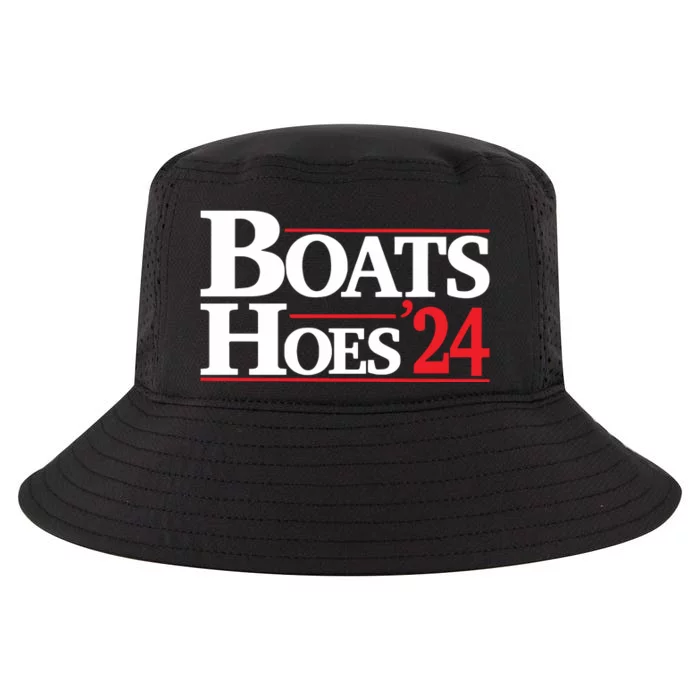 Funny Boats And Hoes 2024 Election Day Cool Comfort Performance Bucket Hat