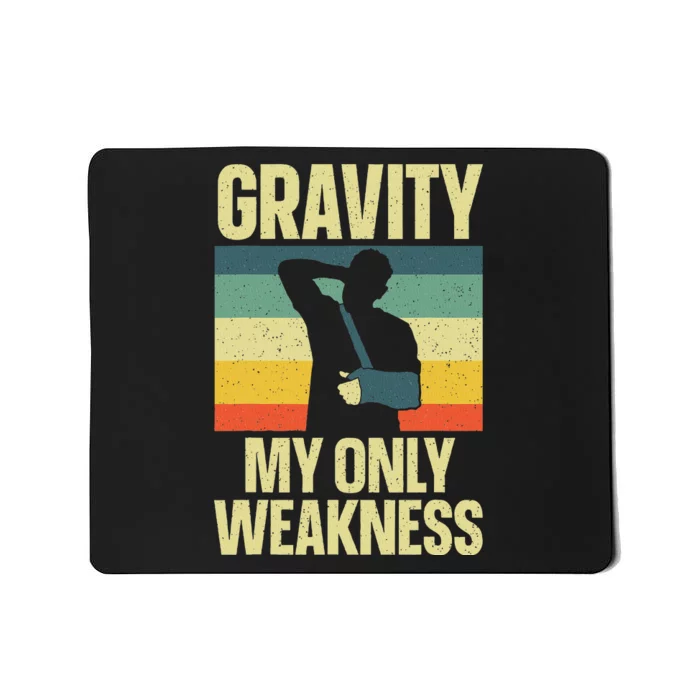 Funny Broken Arm Design For Women Injury Broken Arm Mousepad