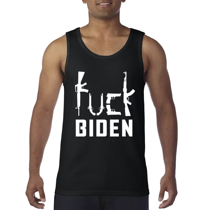 FJB, Lets Go Brandon, Anti Biden, Fuck Biden Tank Top