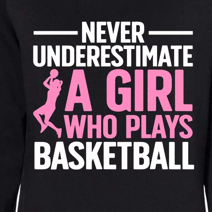 Funny Basketball Art For Teens Basketball Player Womens California Wash Sweatshirt