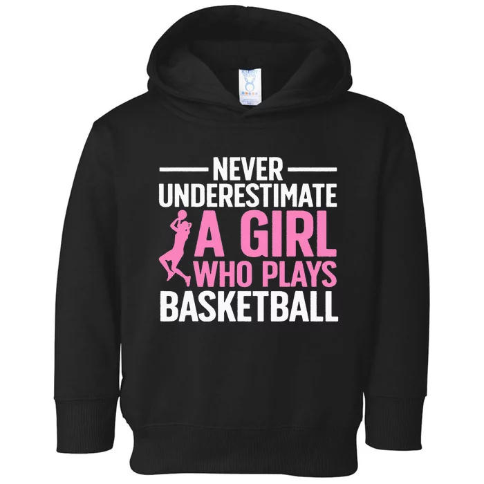 Funny Basketball Art For Teens Basketball Player Toddler Hoodie