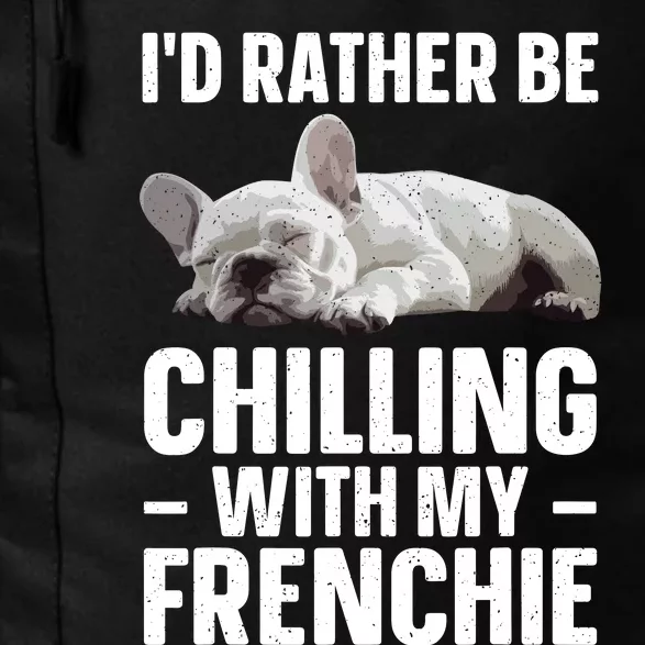 French Bulldog Art French Bulldog Frenchie Daily Commute Backpack