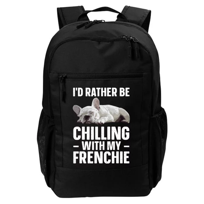 French Bulldog Art French Bulldog Frenchie Daily Commute Backpack