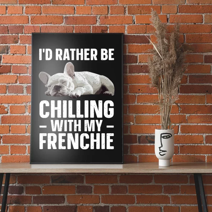 French Bulldog Art French Bulldog Frenchie Poster