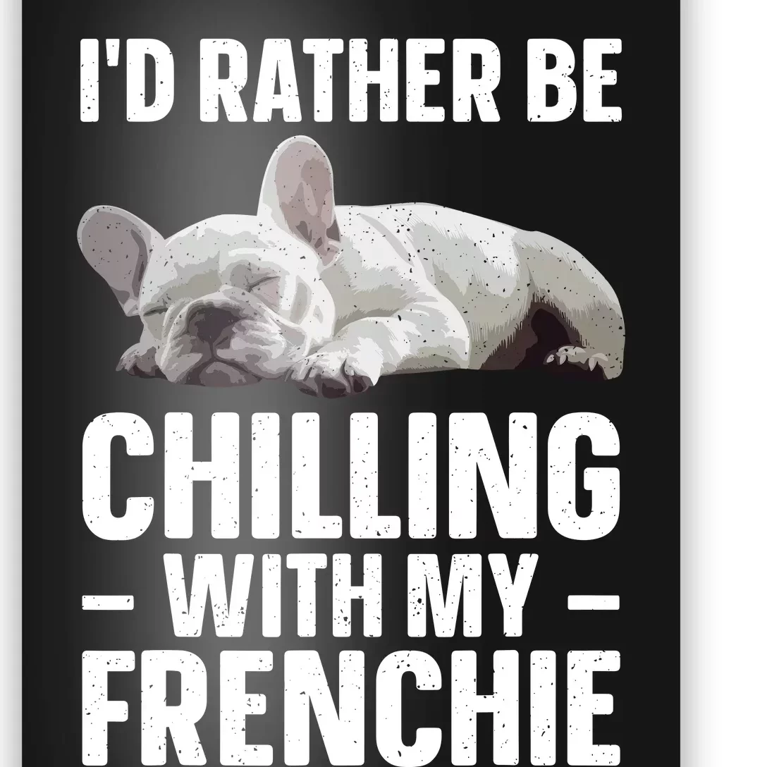 French Bulldog Art French Bulldog Frenchie Poster