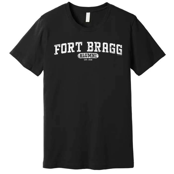 Fort Bragg Alumni North Carolina Premium T-Shirt