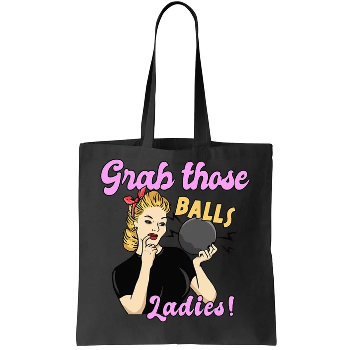 Funny Bowling Art For Bowler Ball Bowling Lover Tote Bag