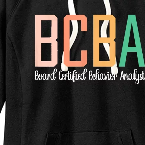 Future Behavior Analyst Bcba In Progress Training Women's Fleece Hoodie