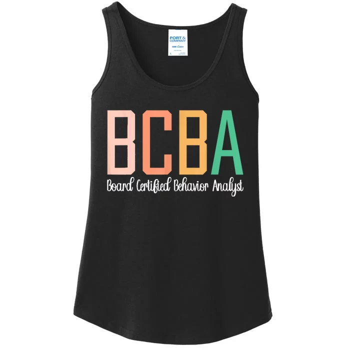 Future Behavior Analyst Bcba In Progress Training Ladies Essential Tank