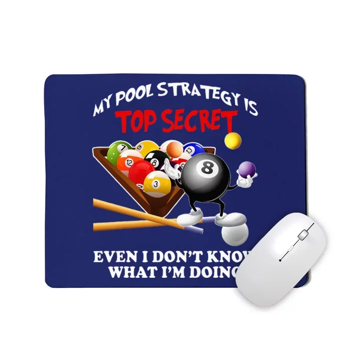 Funny Billiards ArtFor Men Women Billiards Pool Players Mousepad