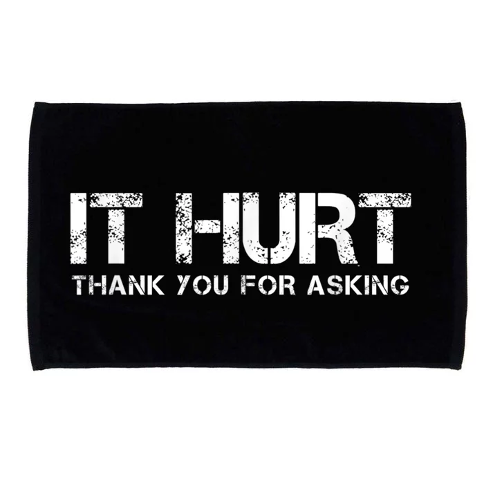 Funny Broken Arm Or Broken Leg Microfiber Hand Towel