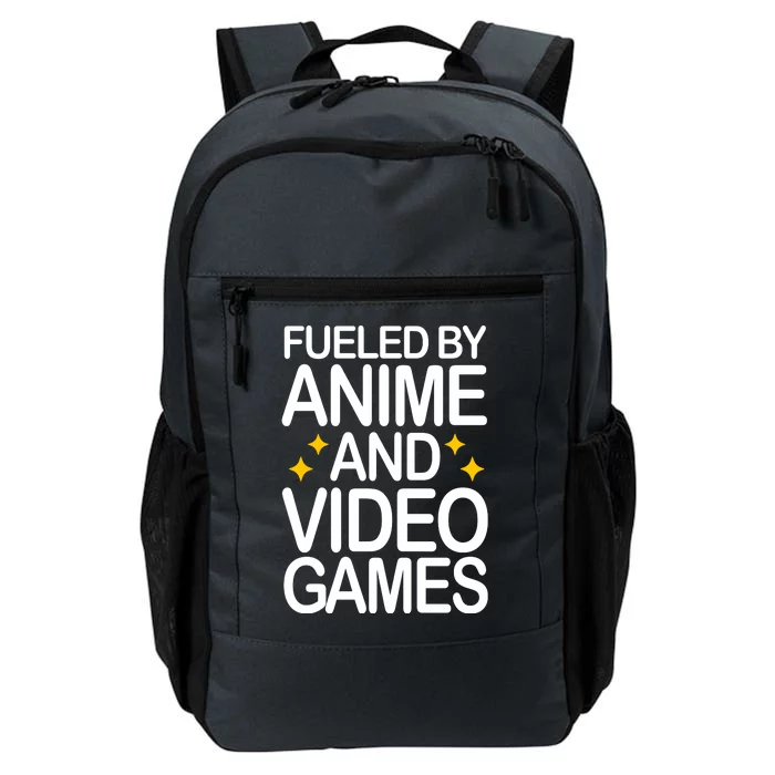 Fueled By Anime And Video Games Gaming Daily Commute Backpack