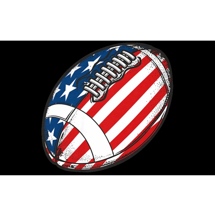 Football Ball American Flag U.S.A. Great Gifts Idea Bumper Sticker