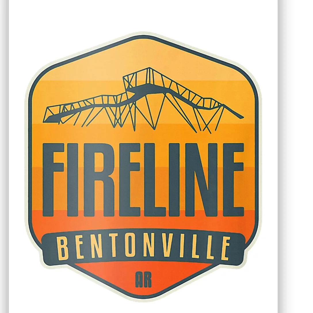 Fireline Bentonville Arkansas Poster