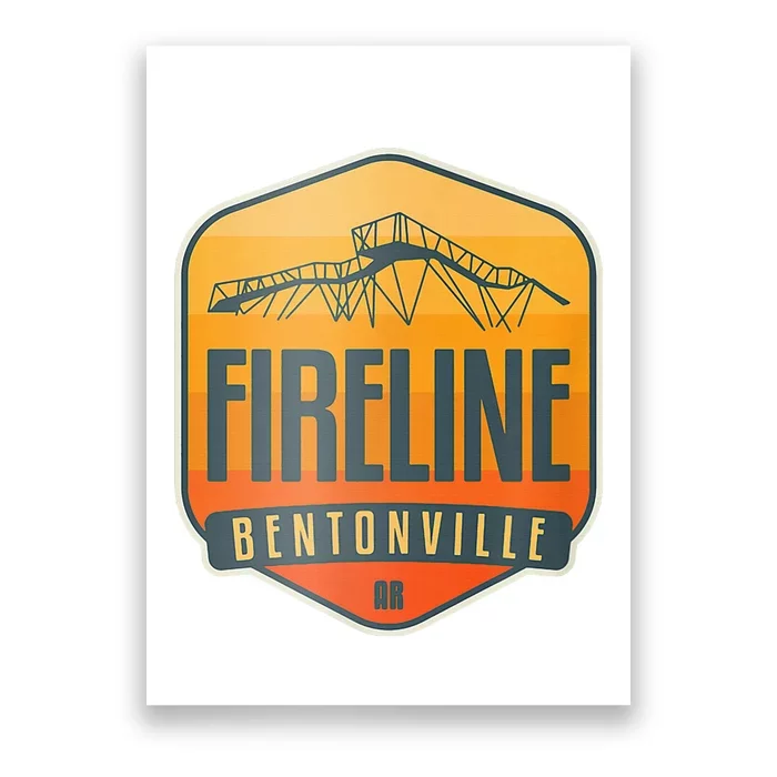 Fireline Bentonville Arkansas Poster