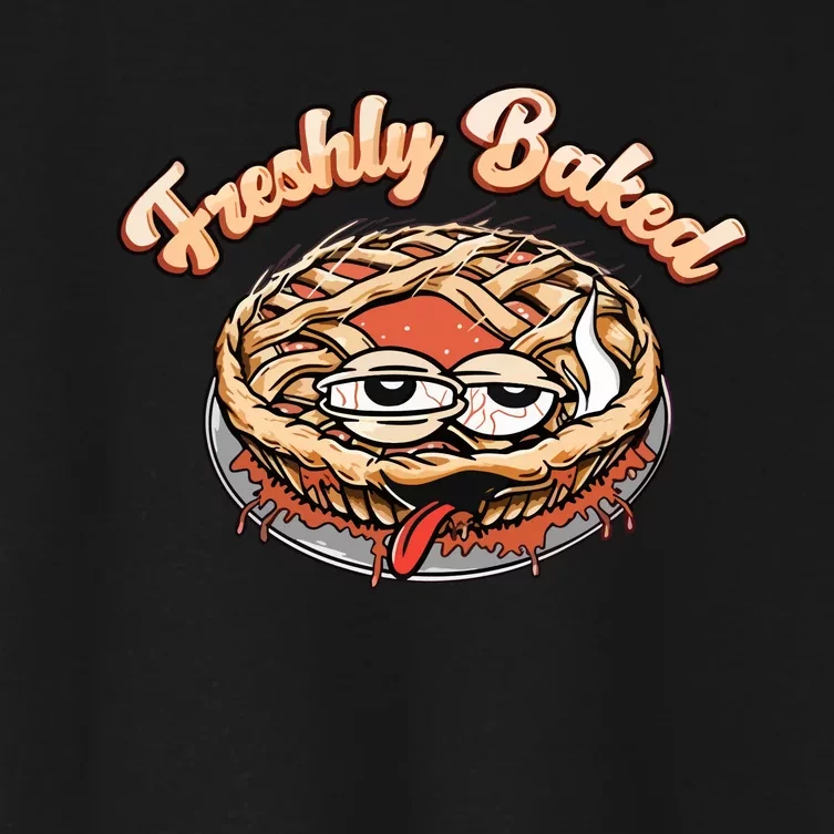 Freshly Baked Apple Pie Women's Crop Top Tee