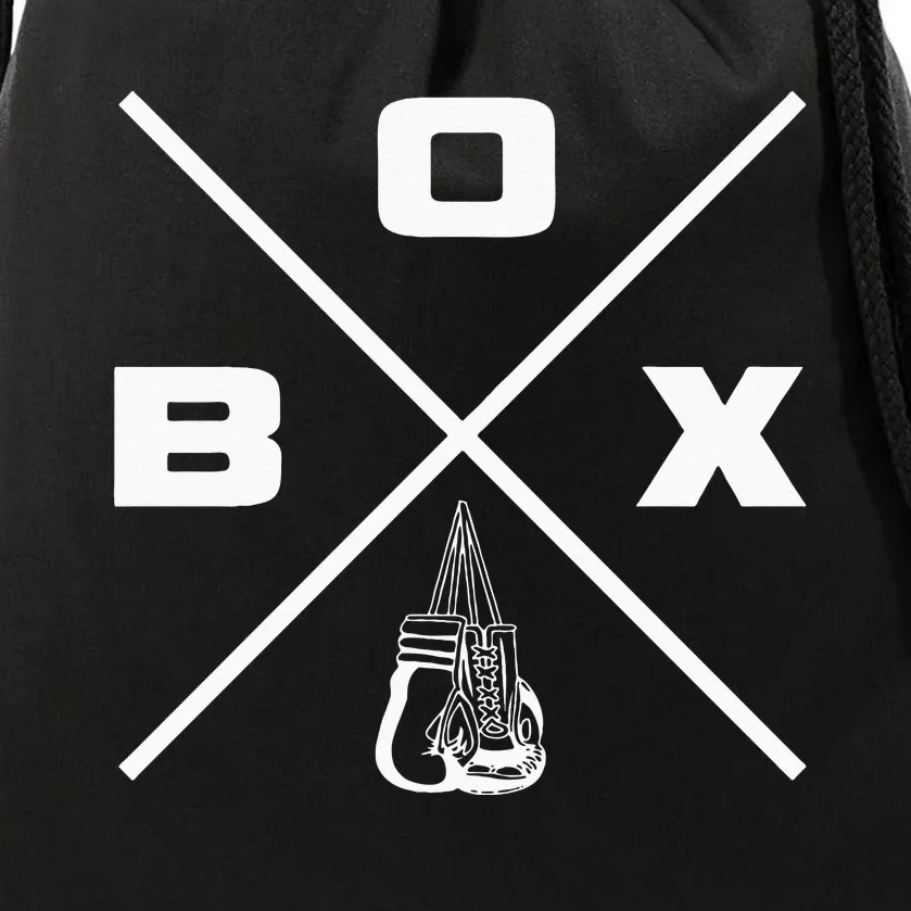 Funny Boxing Apparel Drawstring Bag