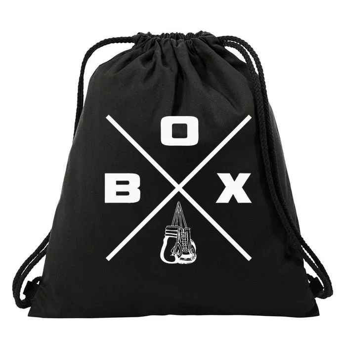 Funny Boxing Apparel Drawstring Bag