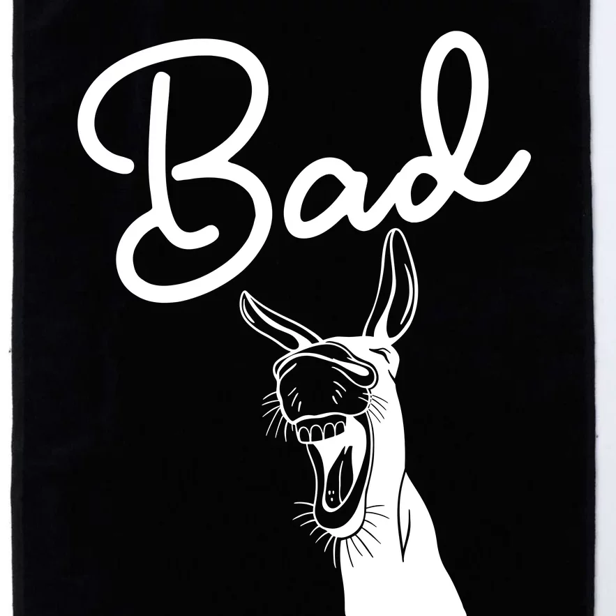 Funny Bad Ass Donkey Platinum Collection Golf Towel