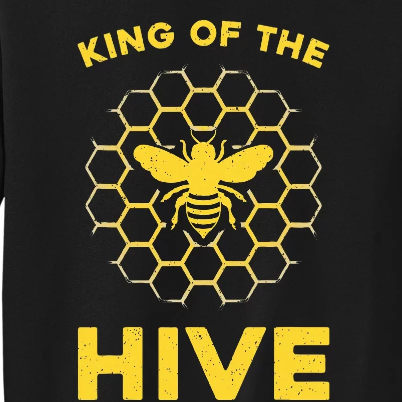 Funny Beekeeper Art For Dad Bee Hive Honey Beekeeping Sweatshirt