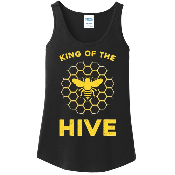 Funny Beekeeper Art For Dad Bee Hive Honey Beekeeping Ladies Essential Tank