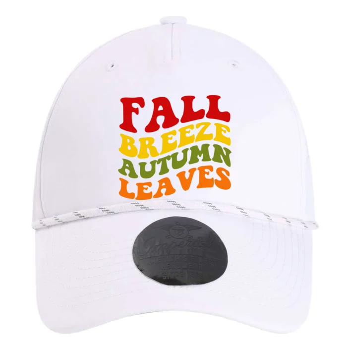 Fall Breeze Autumn Leaves Retro Performance The Dyno Cap