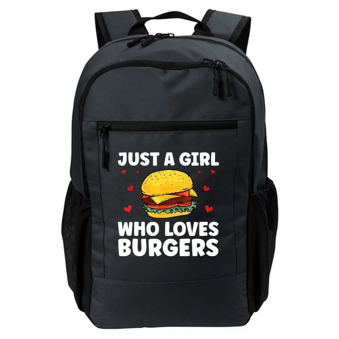 Funny Burger Art For Girl Women Hamburger Cheeseburger Lover Daily Commute Backpack