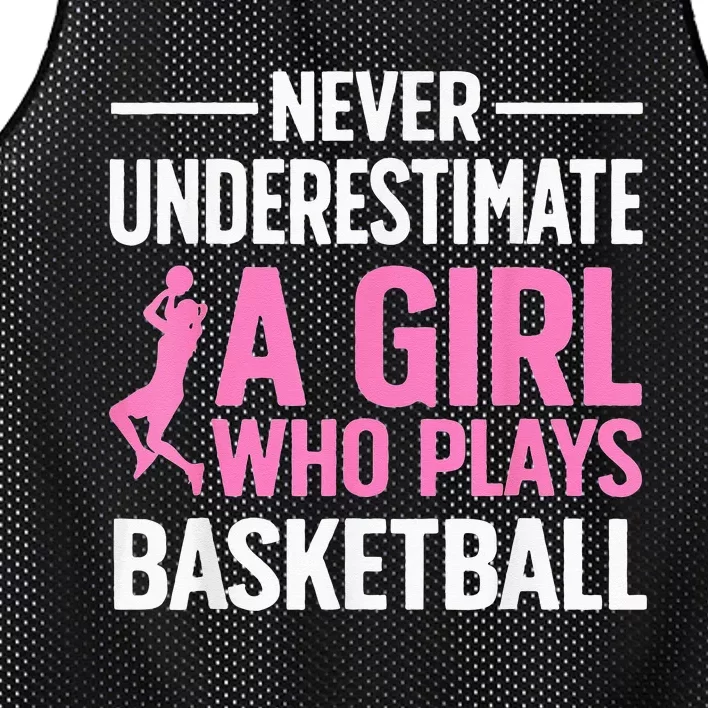 Funny Basketball Art For Girls Ns Basketball Player Mesh Reversible Basketball Jersey Tank