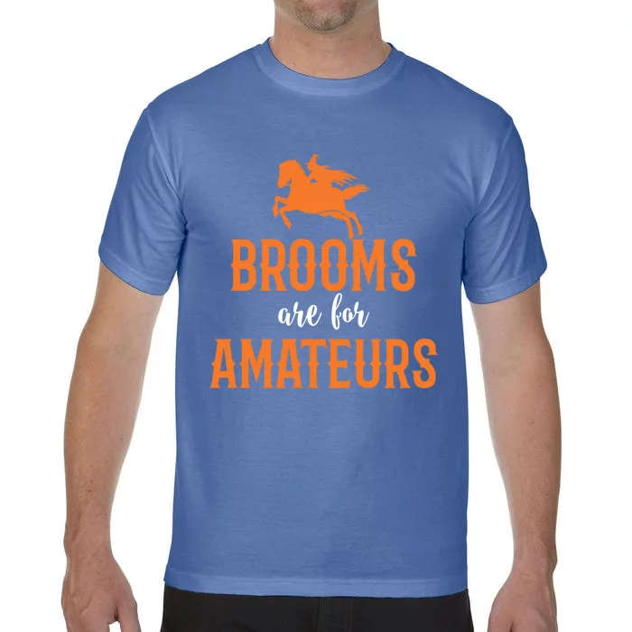 Funny Brooms Are For Amateurs Witch Gift Comfort Colors T-Shirt