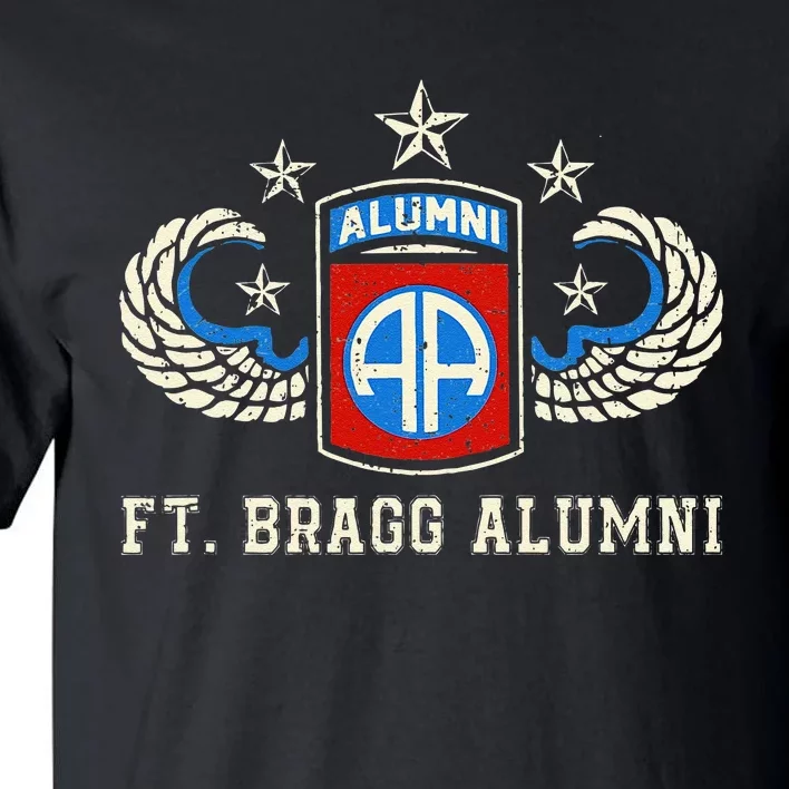 Ft Bragg Alumni Army 82nd Airborne Division Paratrooper Tall T-Shirt