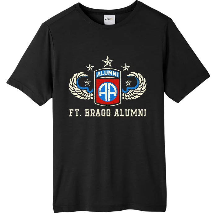 Ft Bragg Alumni Army 82nd Airborne Division Paratrooper ChromaSoft Performance T-Shirt