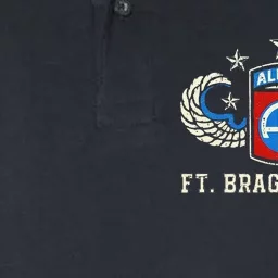 Ft Bragg Alumni Army 82nd Airborne Division Paratrooper Softstyle Adult Sport Polo