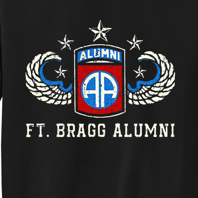 Ft Bragg Alumni Army 82nd Airborne Division Paratrooper Tall Sweatshirt