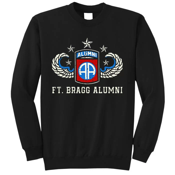 Ft Bragg Alumni Army 82nd Airborne Division Paratrooper Tall Sweatshirt